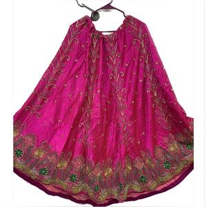 Pink beautiful Lehenga only the skirt